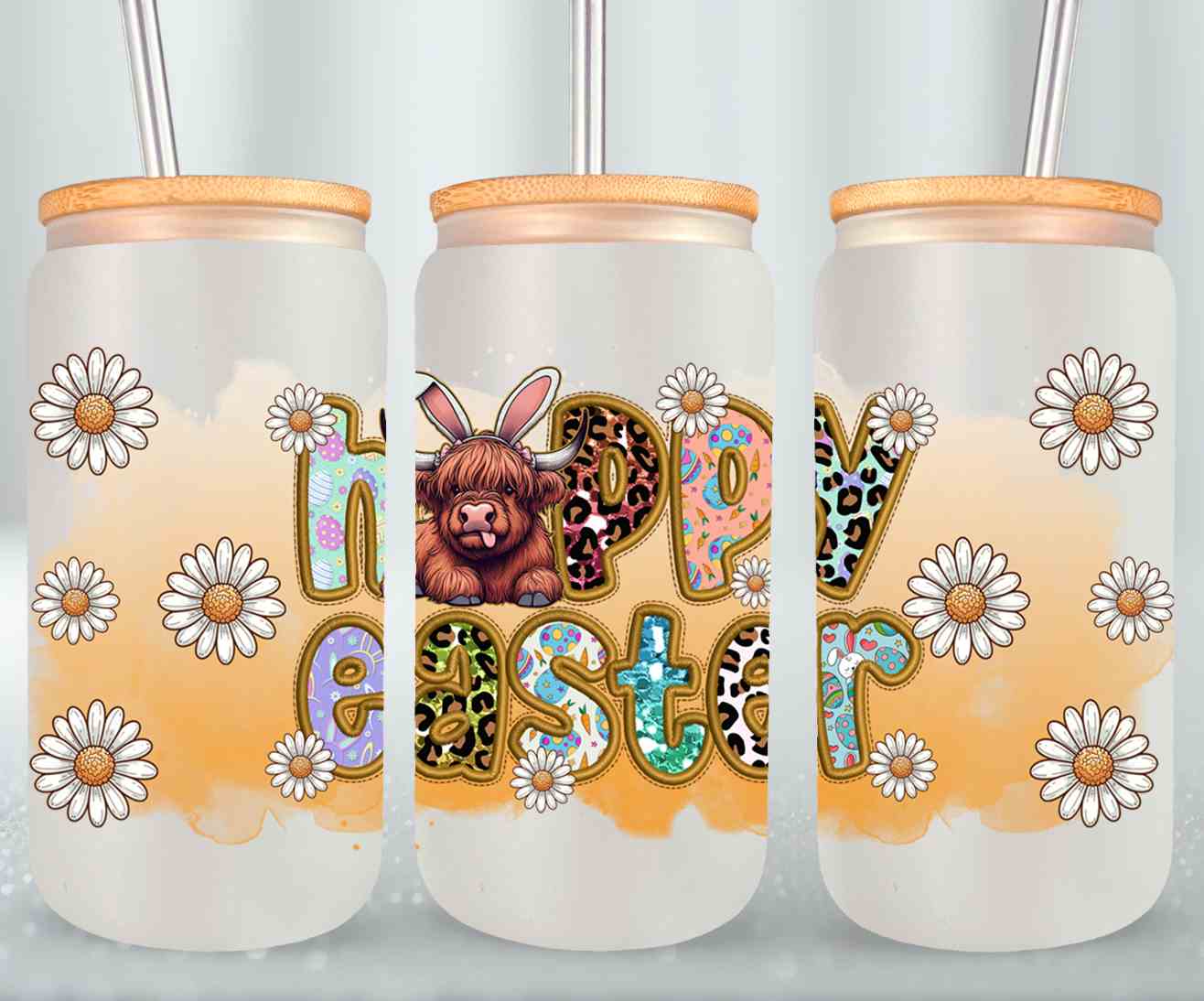 Highland Cow Easter-10394